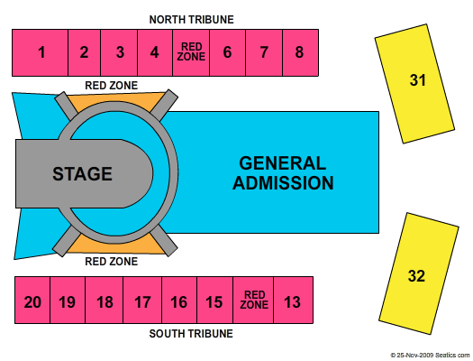 View Seating Map